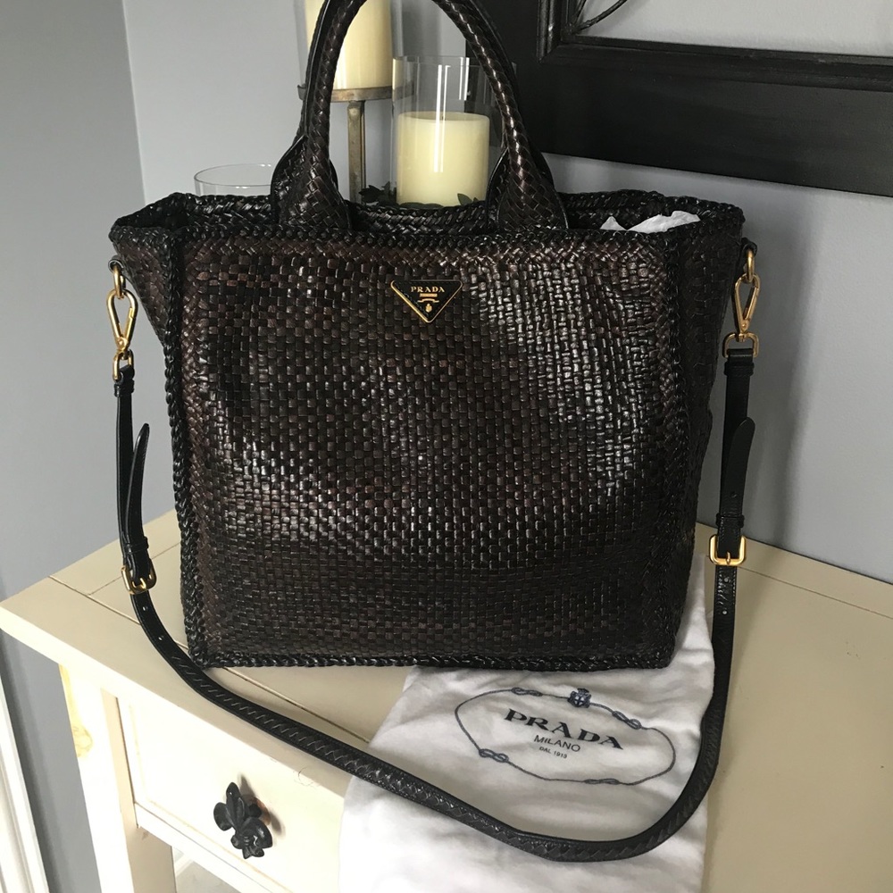 Prada Madras Tote - Picture 14 of 16